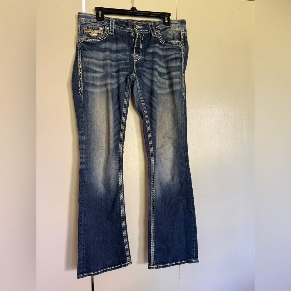 Rock Revival Dark Blue Denim Pants